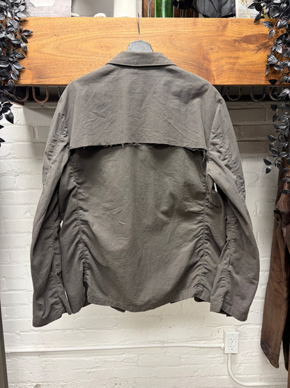 SS2025 Undercover Distressed ‘Pinned & Patched’ Cotton Blazer