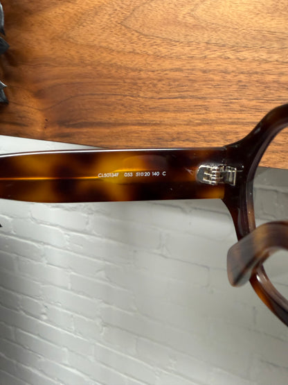 Celine ‘CL50134F’ Brown Tortoisehell Rounded Oversized Optical Glasses