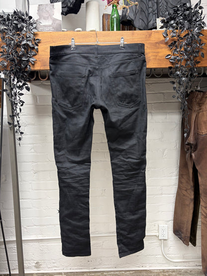 2023 Saint Laurent ‘D02’ Black Skinny Jeans
