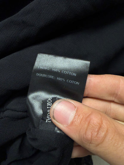 Haider Ackermann ‘Perth’ Washed Black Zip-Up Bomber Sweatshirt