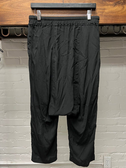 SS2021 Rick Owens ‘Phlegethon’ 3/4 Length Drop Crotch Pod Shorts