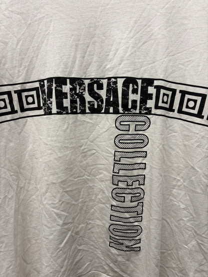 Versace Jeans Couture White/Black Logo T-Shirt