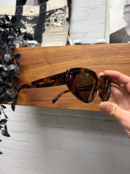 Celine ‘CL402861’ Brown Tortoiseshell Cat Eye Sunglasses