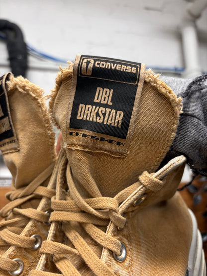 Rick Owens x Converse ‘DBL DRKSTAR’ Platform High Top Sneakers