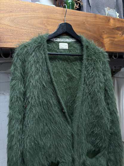 Number (N)ine Mohair Shag Knit ‘Kurt Cobain Inspired’ Cardigan