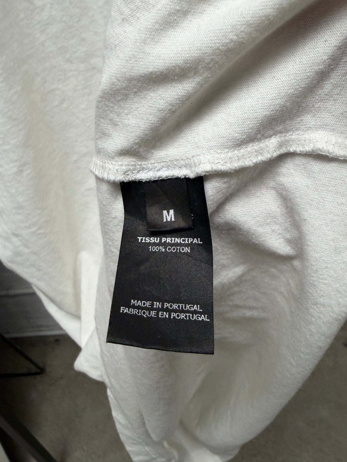 Vetements ‘Friends’ Parody Embroidered Logo White Oversized T-Shirt