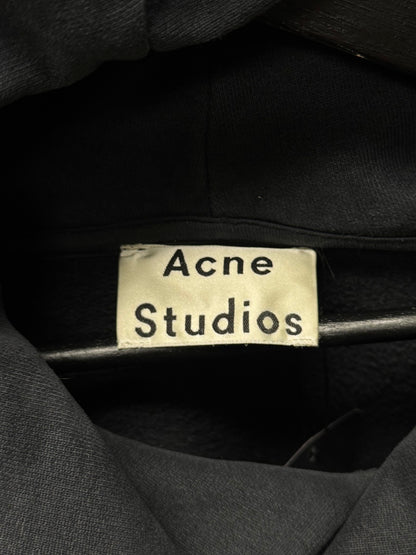 Acne Studios ‘Stockholm Logo’ Black Heavy Cotton Hoodie