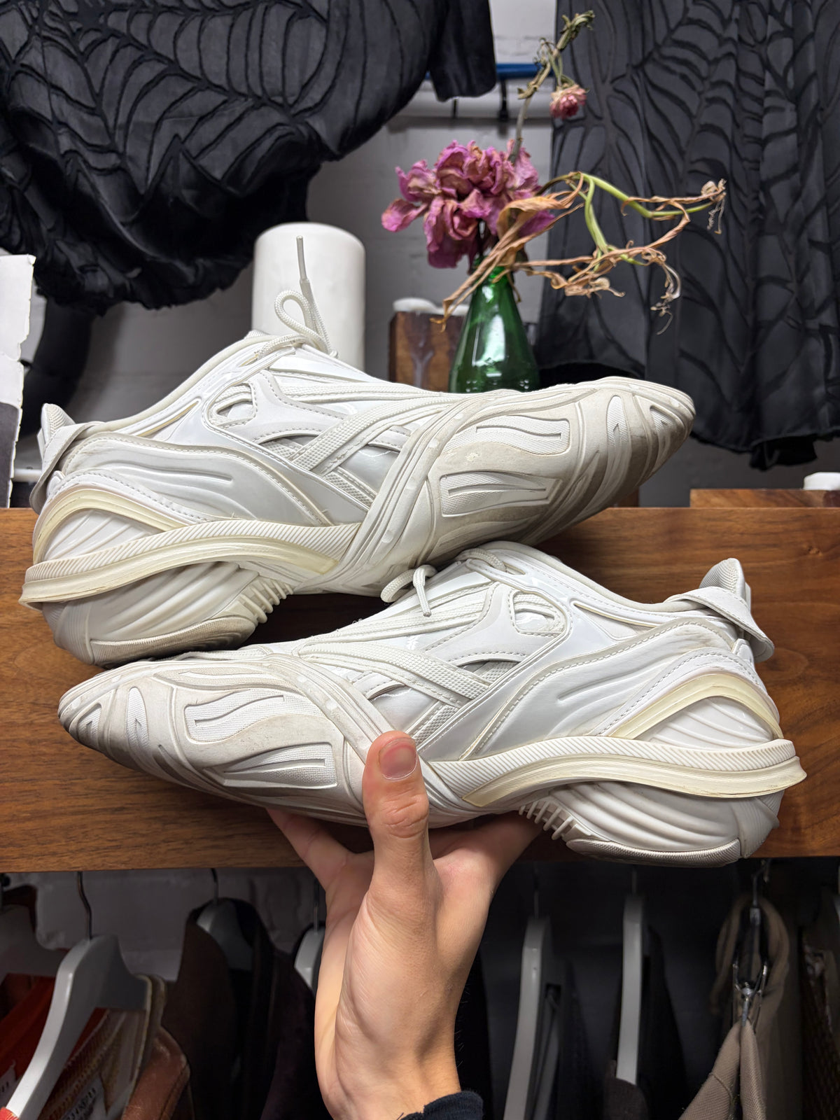Balenciaga ‘Tyrex’ White Low Top Sneakers