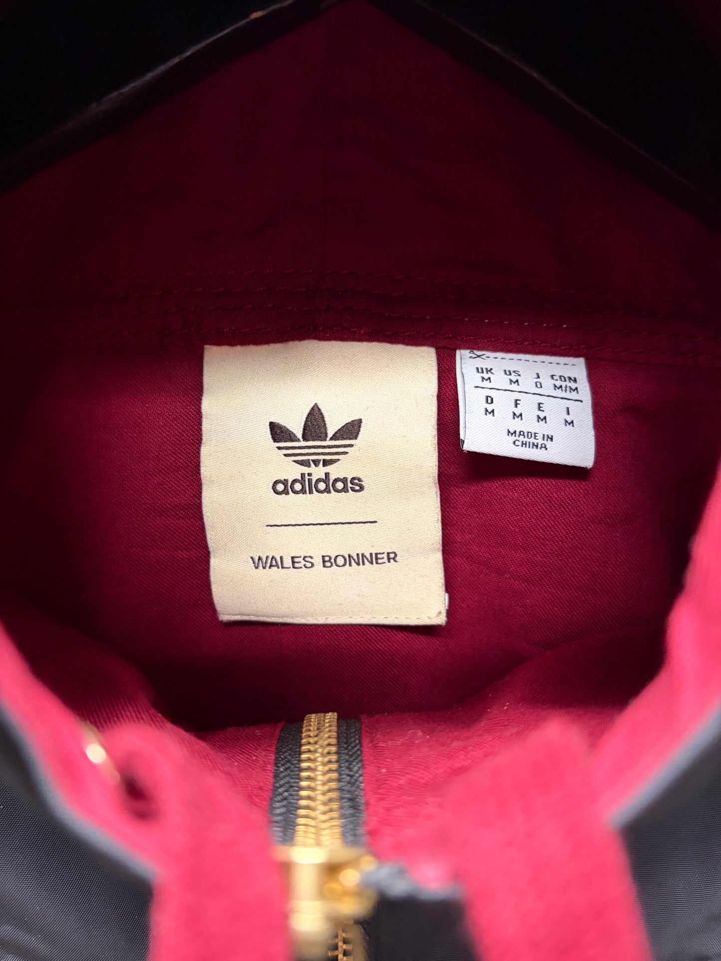 Wales Bonner x Adidas Quarter Zip Anorak Jacket