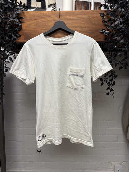 Chrome Hearts ‘Celtic Cross’ White Short Sleeve Graphic T-Shirt
