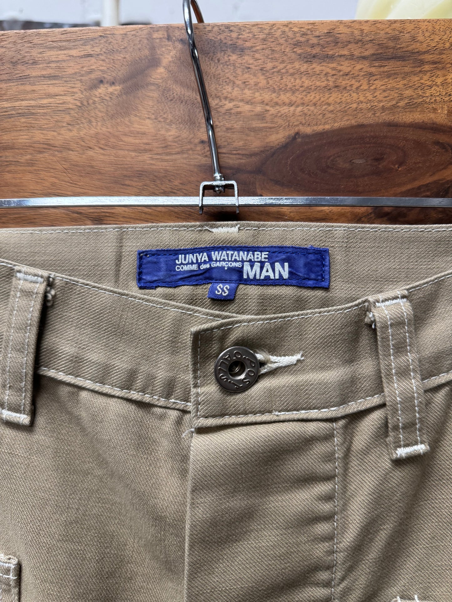 SS2005 Junya Watanabe x Post Overalls Wide Leg Pants
