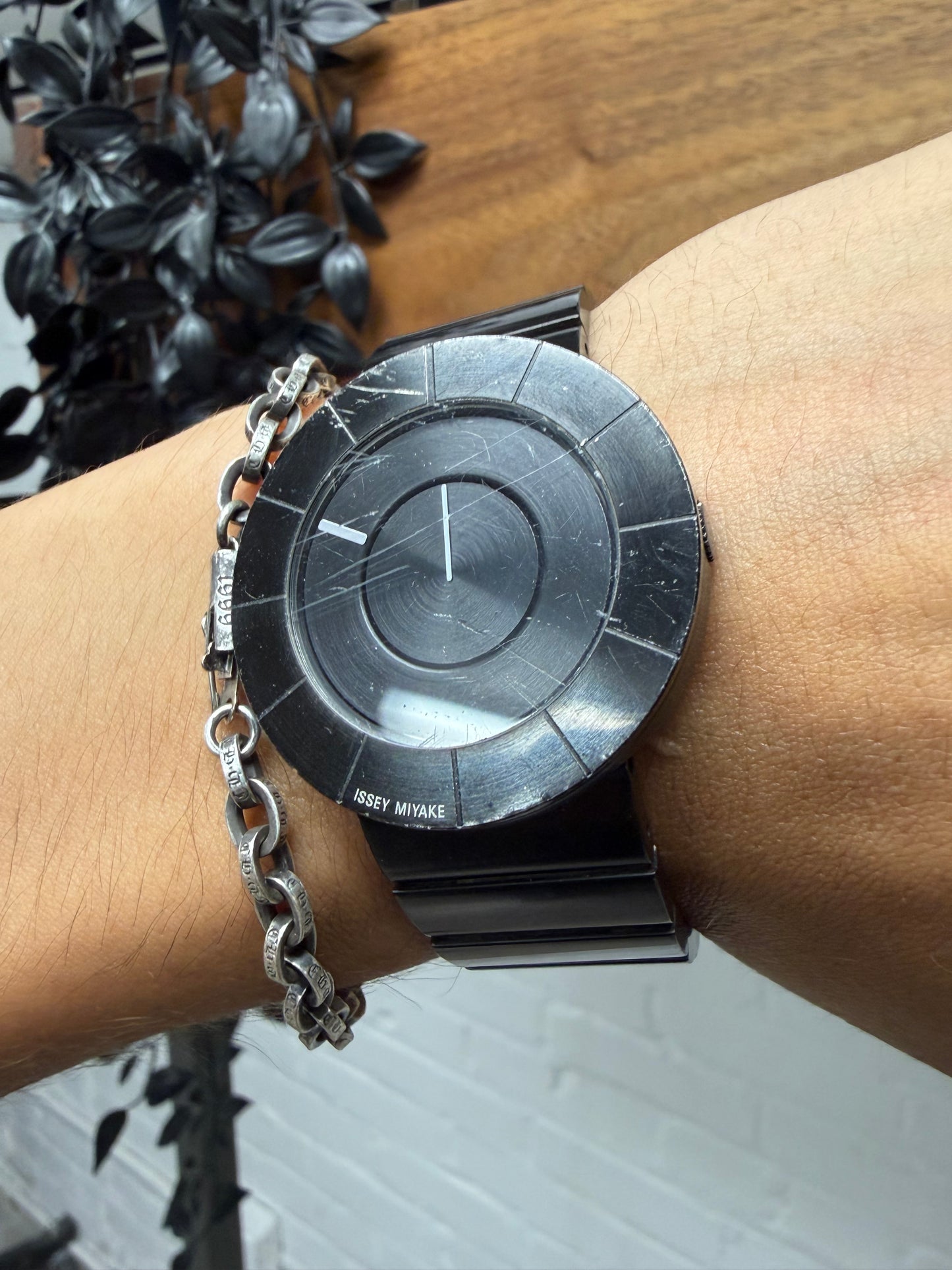 Issey Miyake by Seiko ‘TO’ Black Minimal Watch