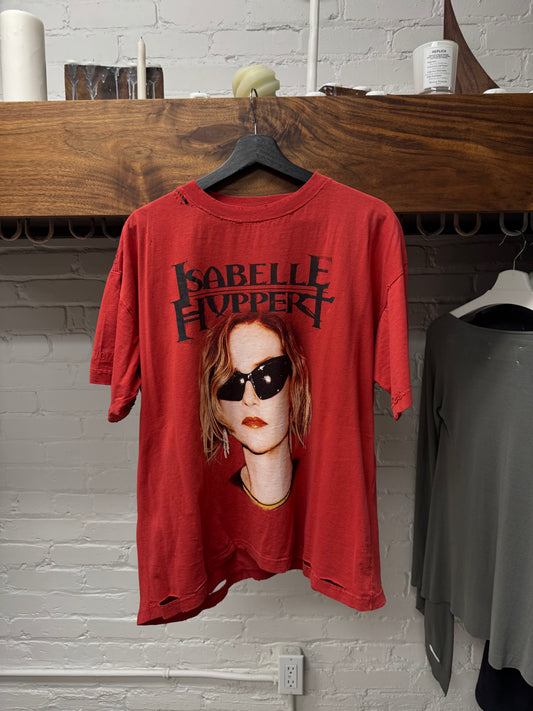 SS2025 Balenciaga ‘Isabelle Huppert’ Distressed Graphic T-Shirt