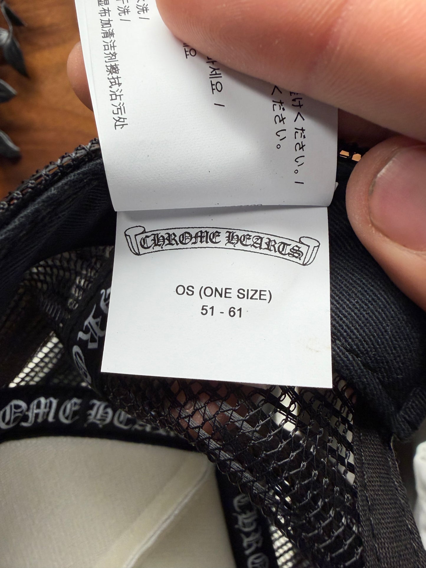 Chrome Hearts ‘Hollywood Store Exclusive’ Mesh Trucker Hat