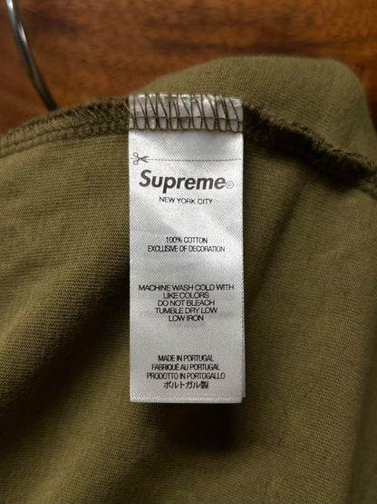 SS2025 Supreme Camo Miniature Embroidered ‘Box Logo’ T-Shirt
