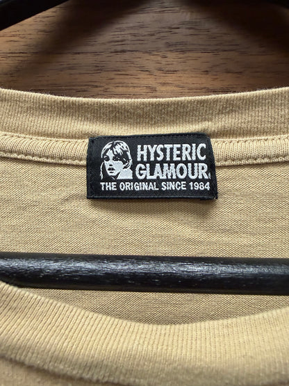 Hysteric Glamour ‘World Tour’ Brown/Black Long Sleeve T-Shirt