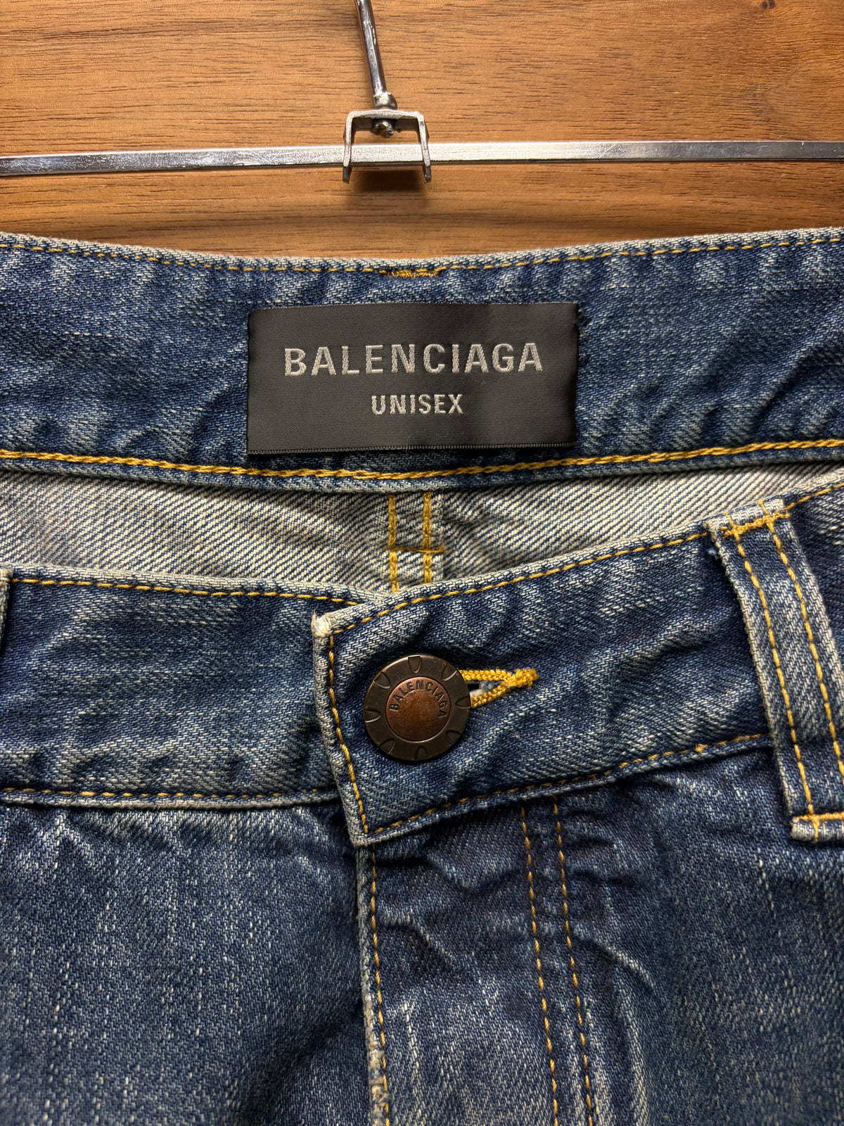 AW2025 Balenciaga ‘Cut Up’ Blue Tracksuit Hybrid Denim