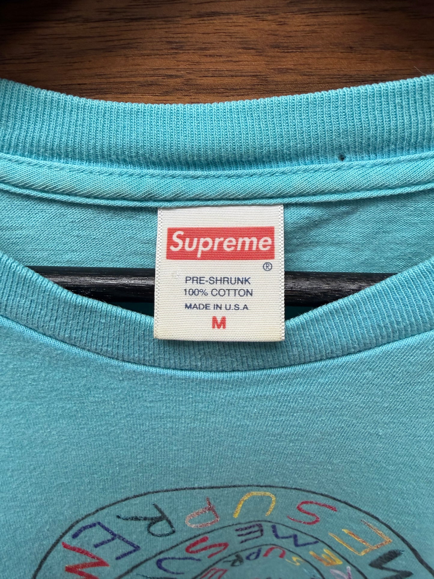 Supreme x Joe Roberts ‘Swirl’  Graphic T-Shirt