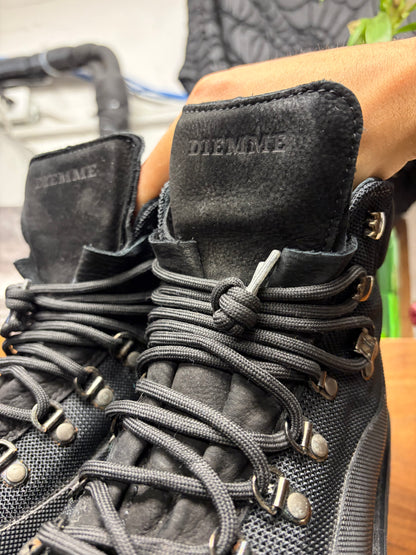 Diemme ‘Roccia Vet Sport’ Black Suede/Mesh Hiking Boots