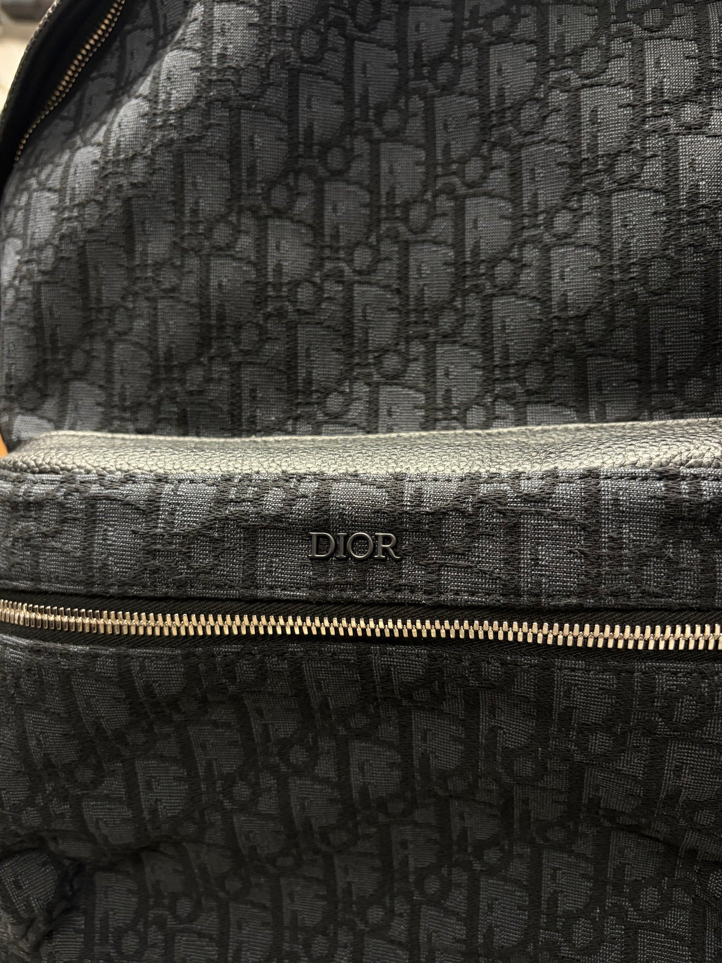 Dior Obliqué Jacquard Canvas Trotter Monogram ‘Rider’ Backpack