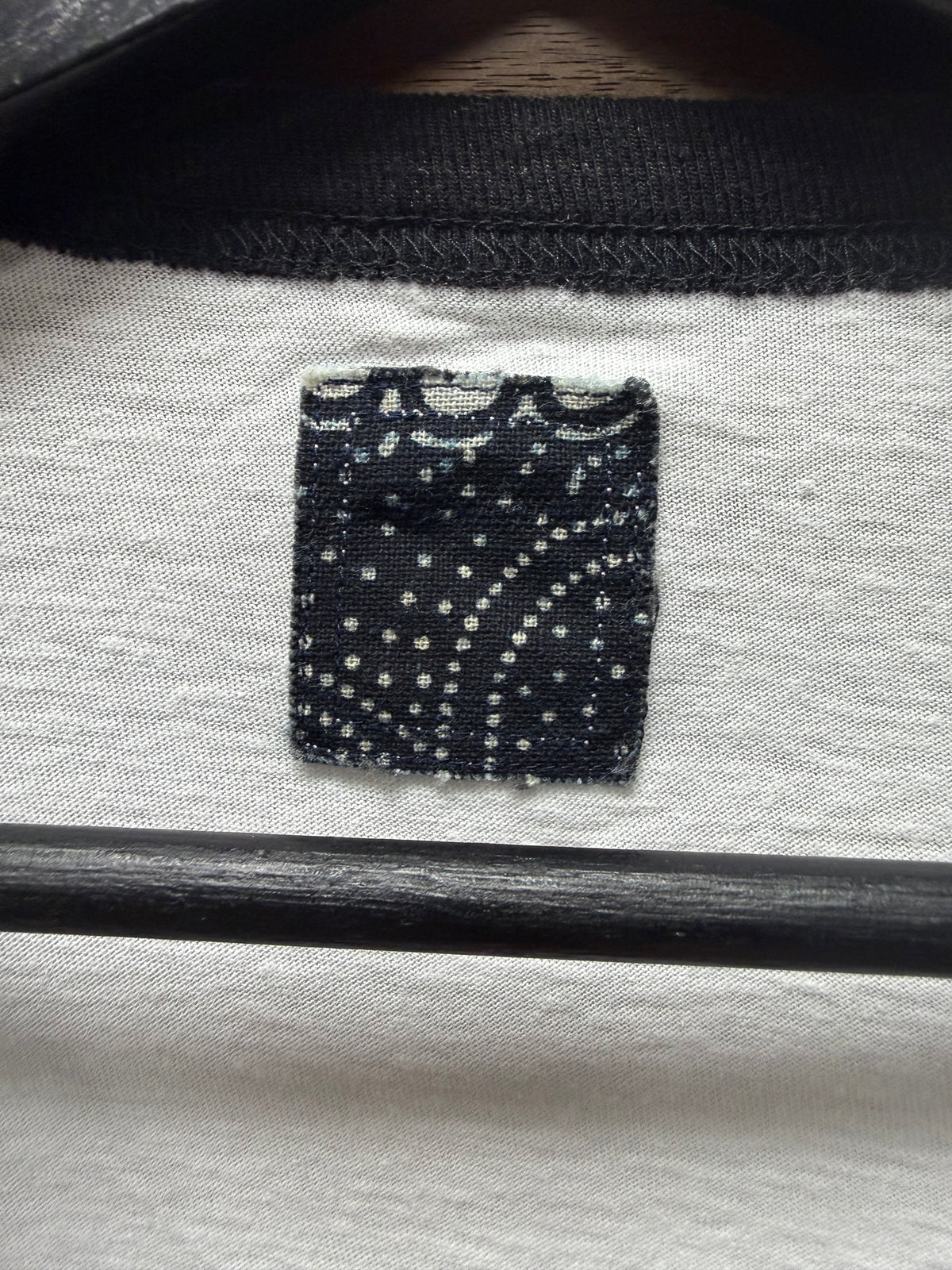 Visvm ‘Harmonized’ White/Black Long Sleeve Shirt