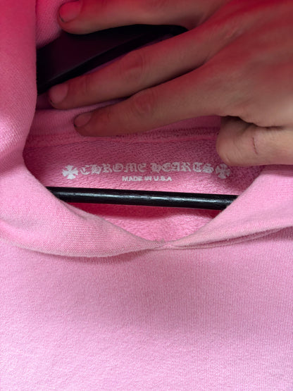 Chrome Hearts ‘Vanity Affair’ Pink/Checkered Cross Hoodie