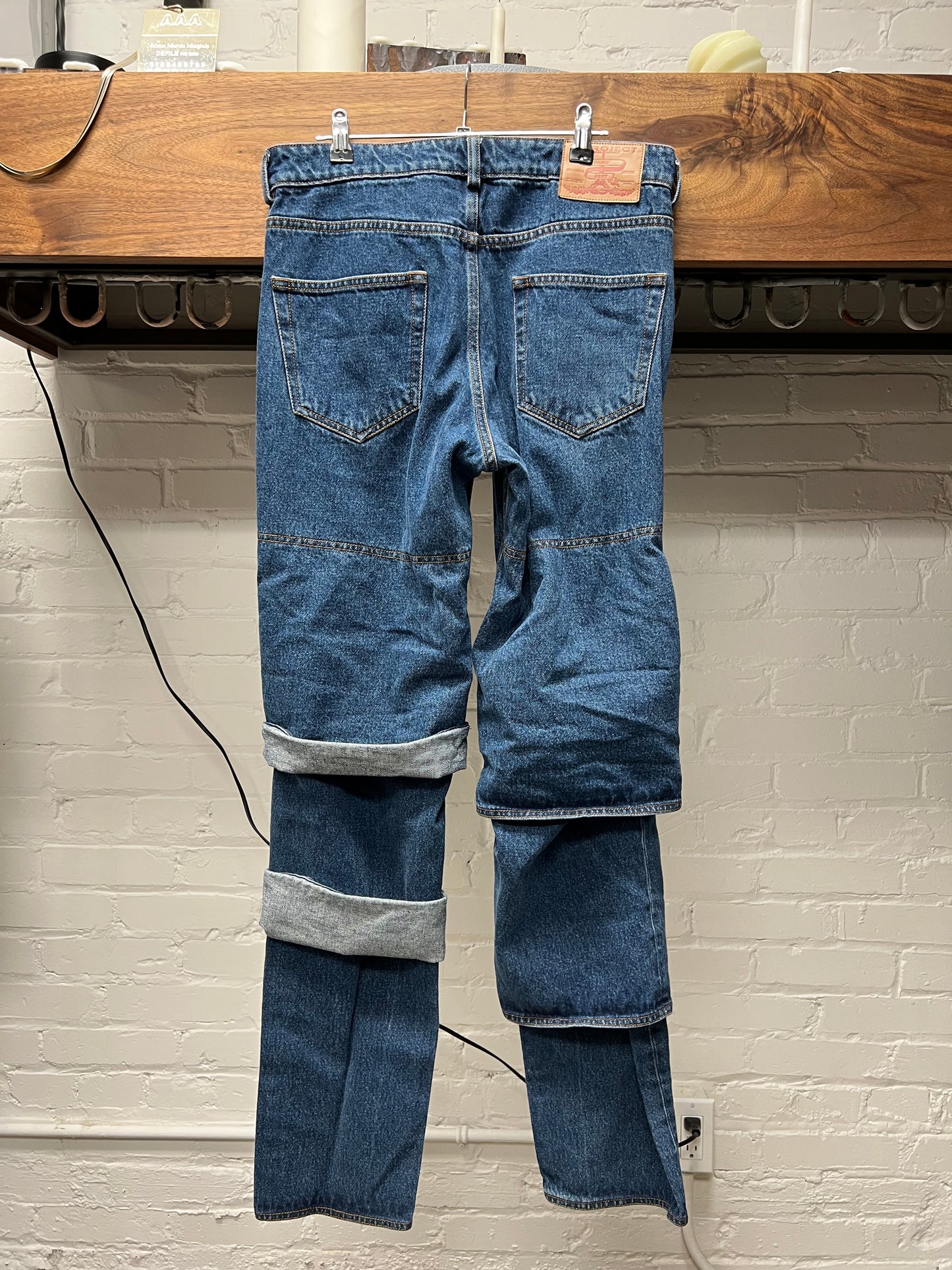Y-Project Multi-Cuff Denim