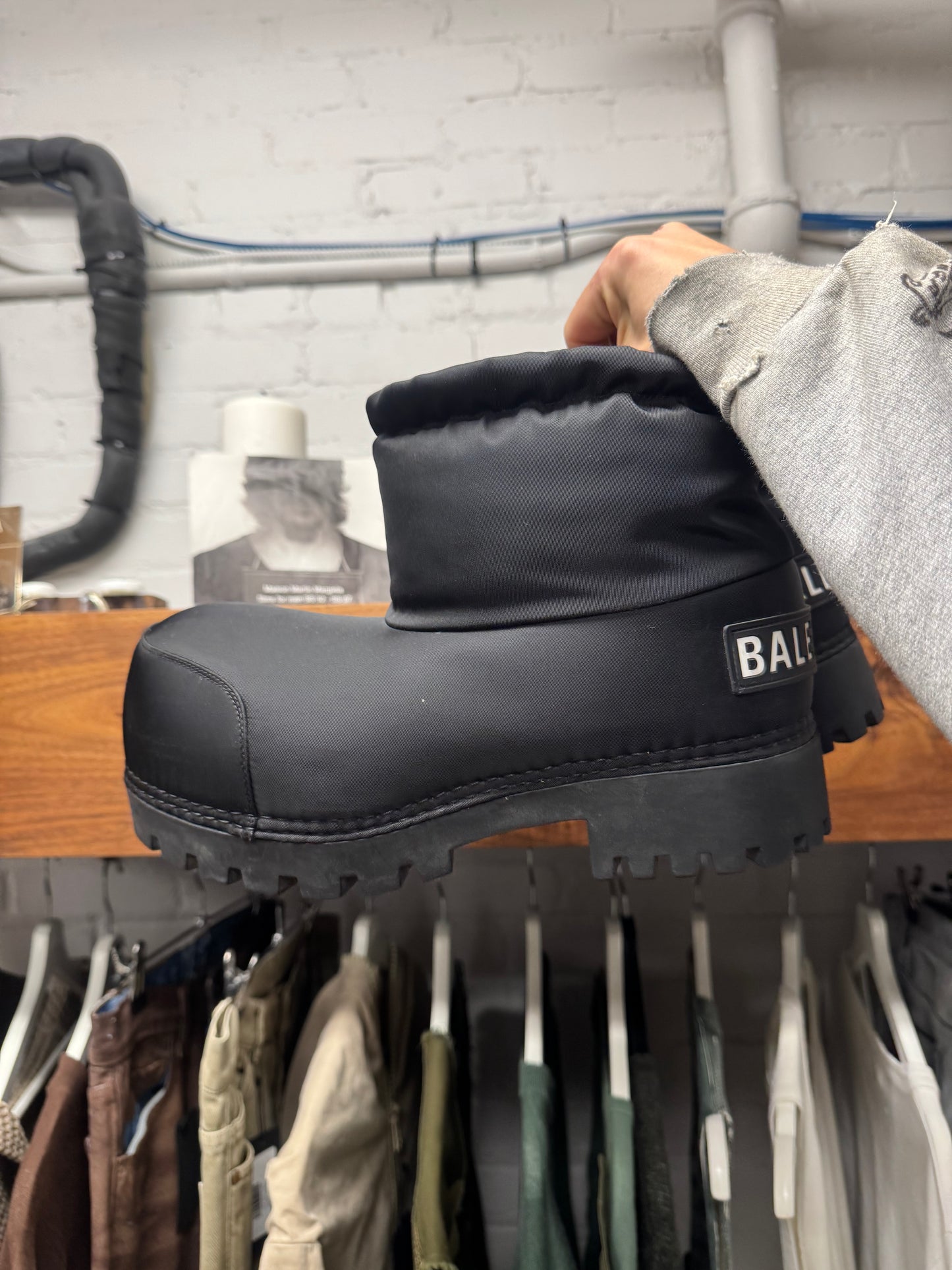 Balenciaga ‘Alaska’ Low Cut Oversized Boots