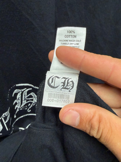 Chrome Hearts ‘Taipei’ Store Exclusive Black Horseshoe Logo Graphic T-Shirt