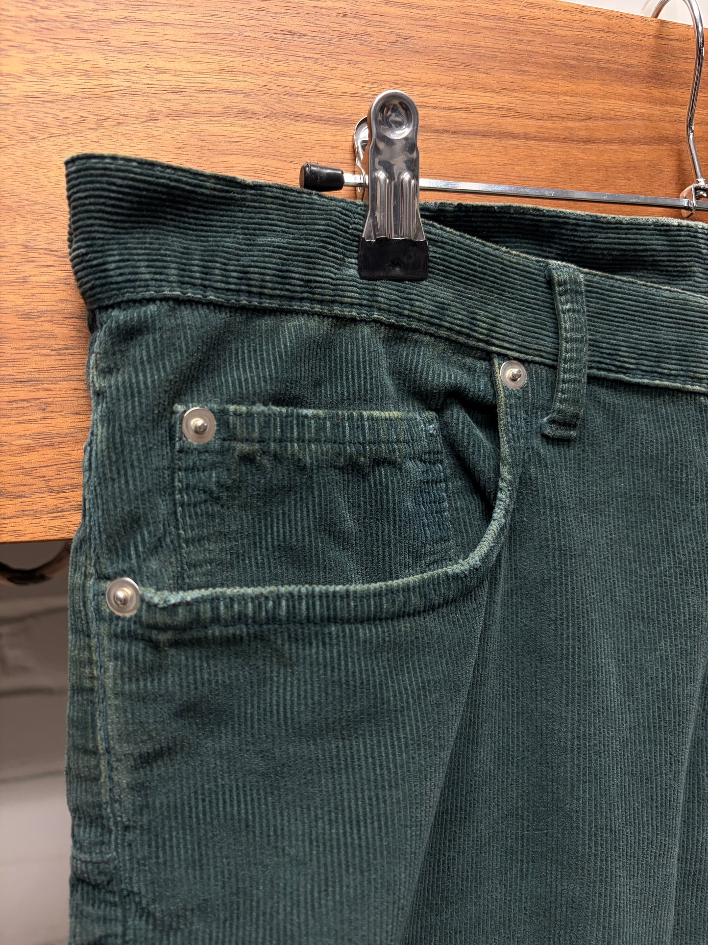 Dior Homme ‘Seafoam Green’ Corduroy Skinny Jeans
