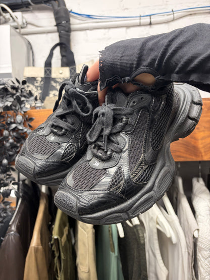 Balenciaga ‘3XL’ Black Oversized Low Top Sneakers