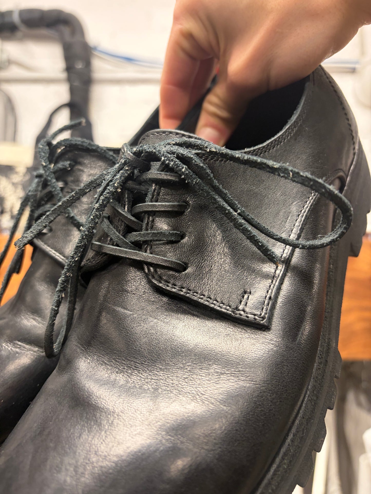 Guidi ‘792’ Full Grain Horse Leather Derbies