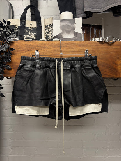 SS2023 Rick Owens ‘Edfu’ Peached Lambskin Women’s Boxer Shorts