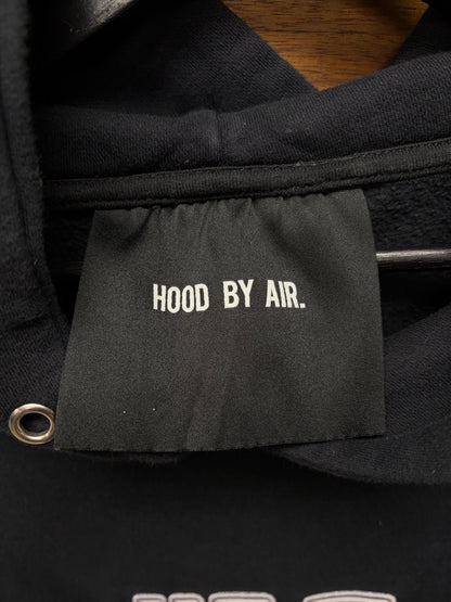 Hood by Air ‘Screensaver’ Oversized Black Hoodie