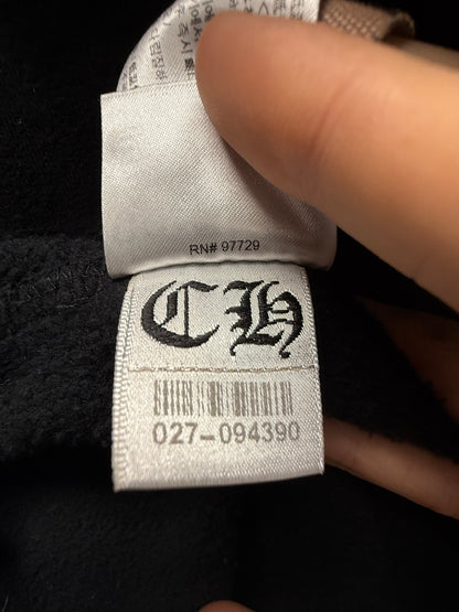 Chrome Hearts ‘Eye Chart’ Black/Orange Pullover Hoodie