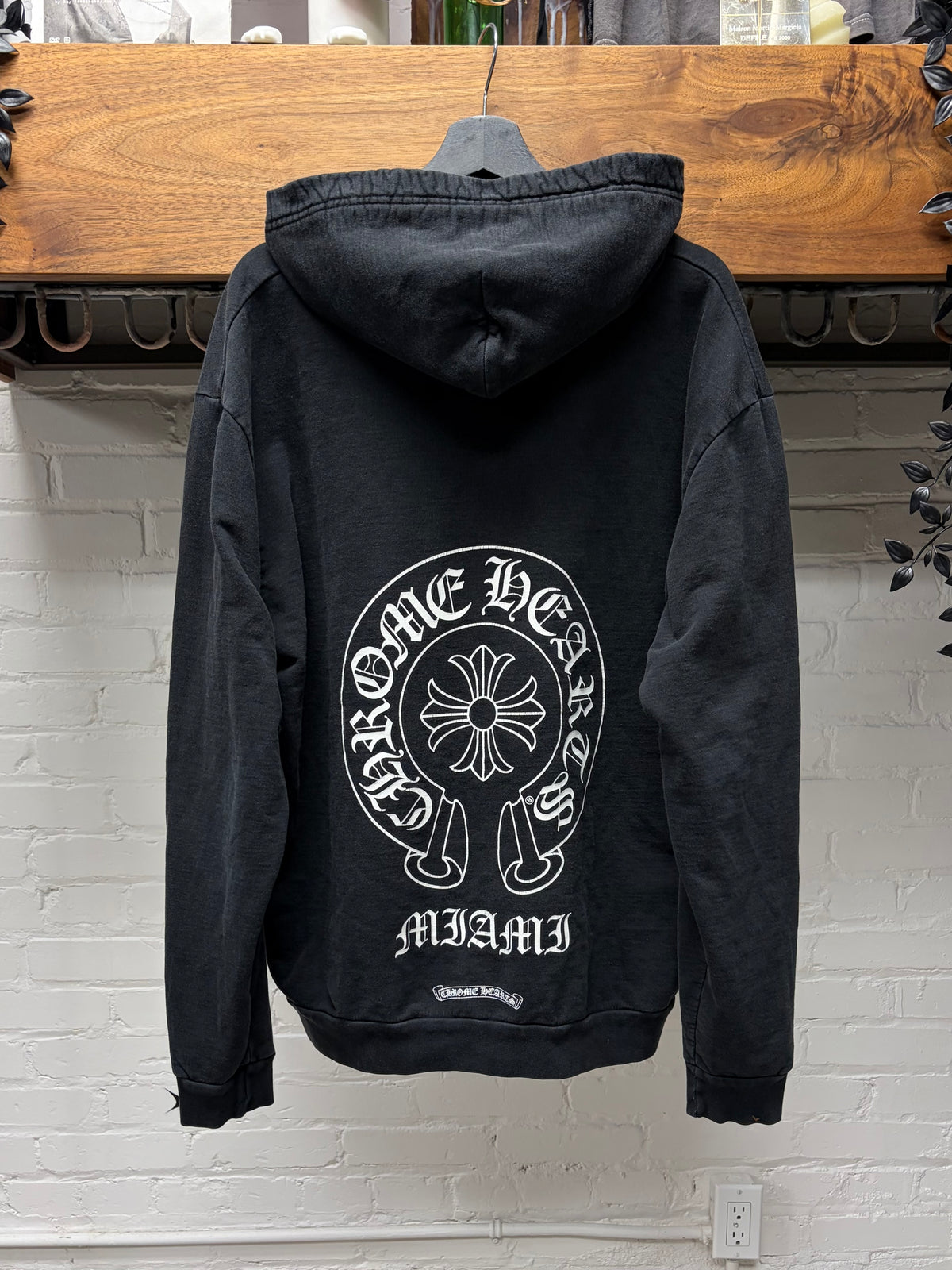 Chrome Hearts ‘Miami’ Store Exclusive Horseshoe Logo Pullover Hoodie
