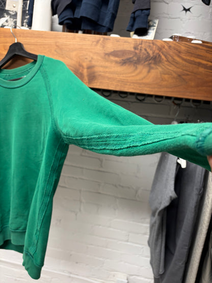 2014 Maison Margiela Green ‘Frayed Outseam’ Sweatshirt