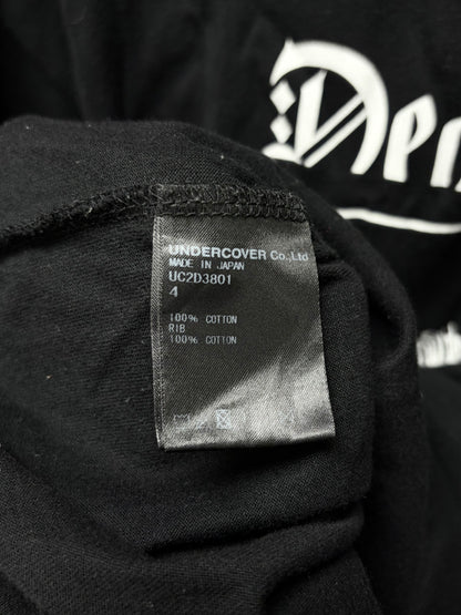 SS2019 Undercover ‘Dead Souls’ Black Feather Graphic T-Shirt