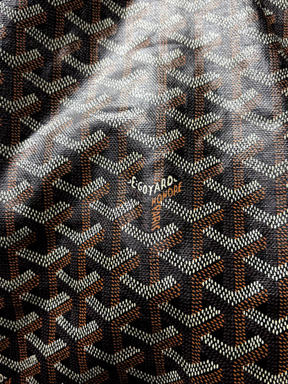 Goyard ‘Saint Louis GM’ Black Leather Tote Bag
