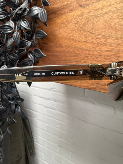 Chrome Hearts ‘Cuntvoluted’ 925 Silver Dagger Frame Glasses