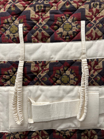AW2017 Craig Green Floral Patterned White Harness Vest