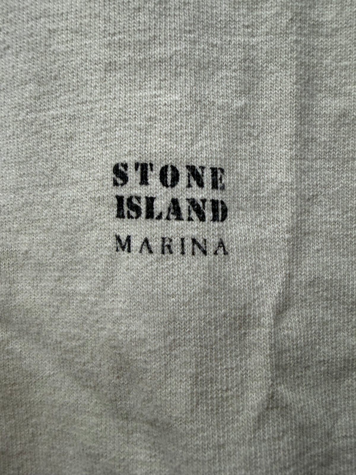 Vintage 1990s Stone Island ‘Marina’ Cream White Polo