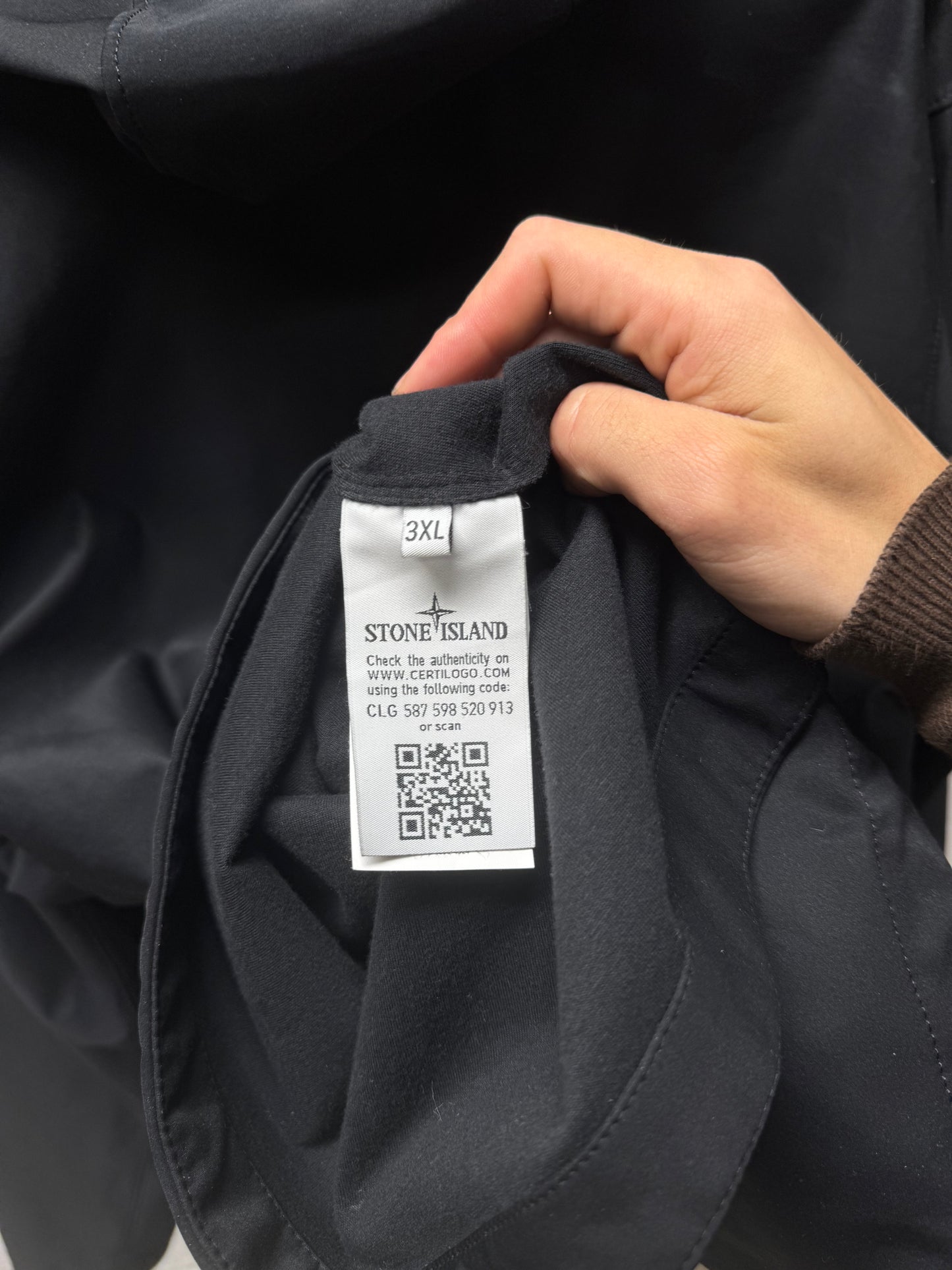 Stone Island ‘Shadow Project’ Black Badge Shell Jacket