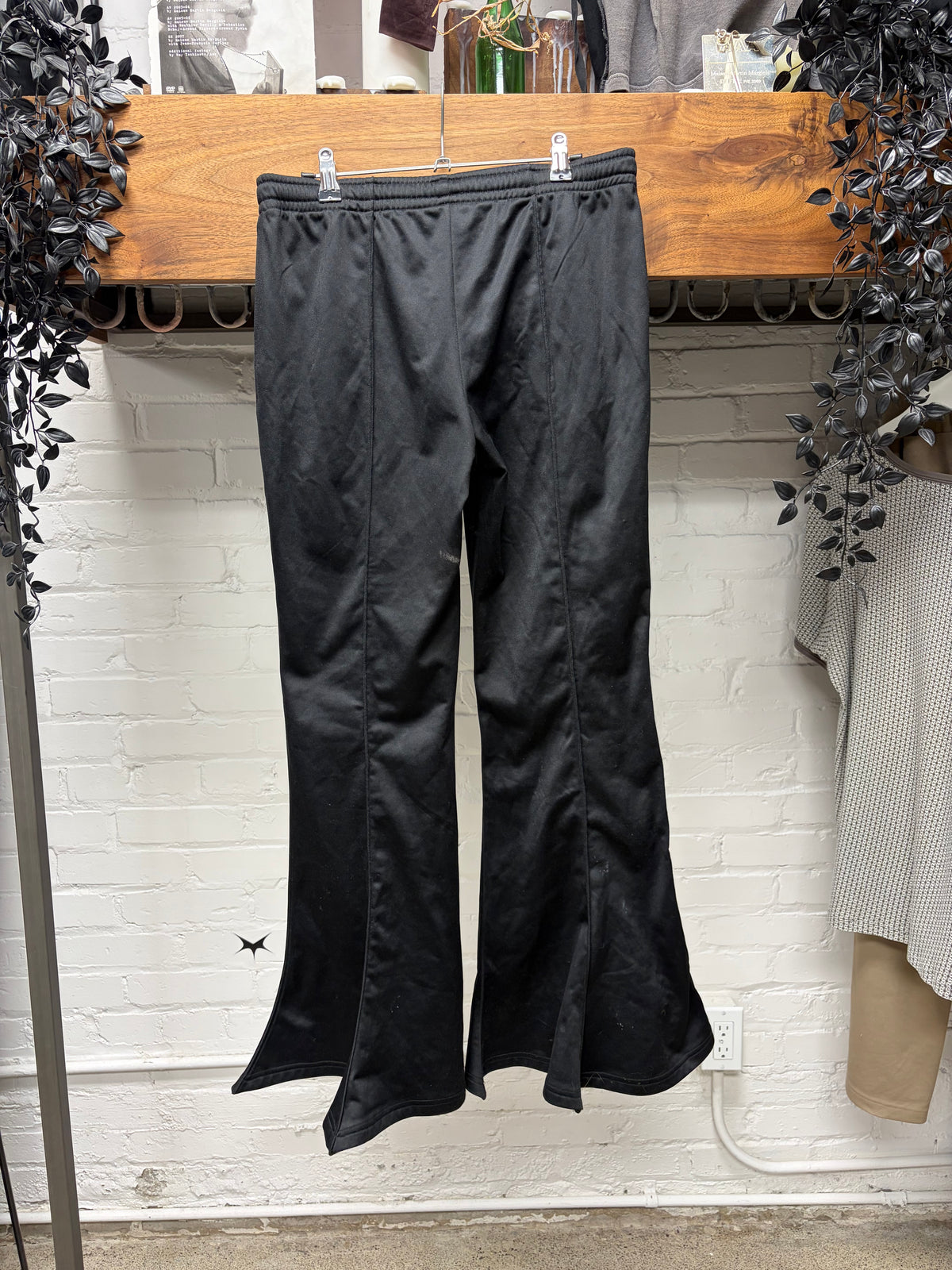 Y-Project ‘Trumpet’ Black Flared Leg Track Pants