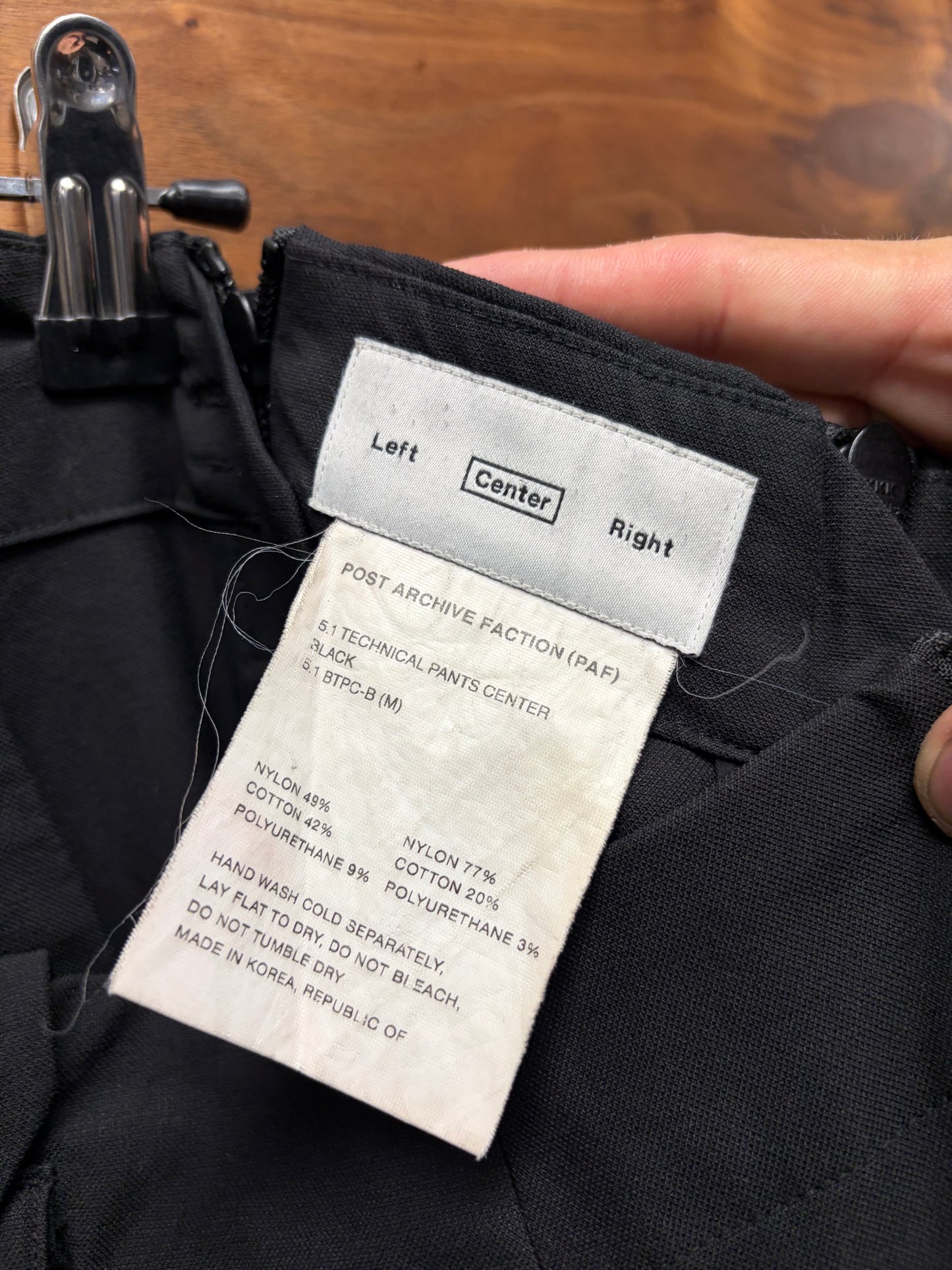 Post Archive Faction ‘Center’ 5.0 Technical Zip Pants