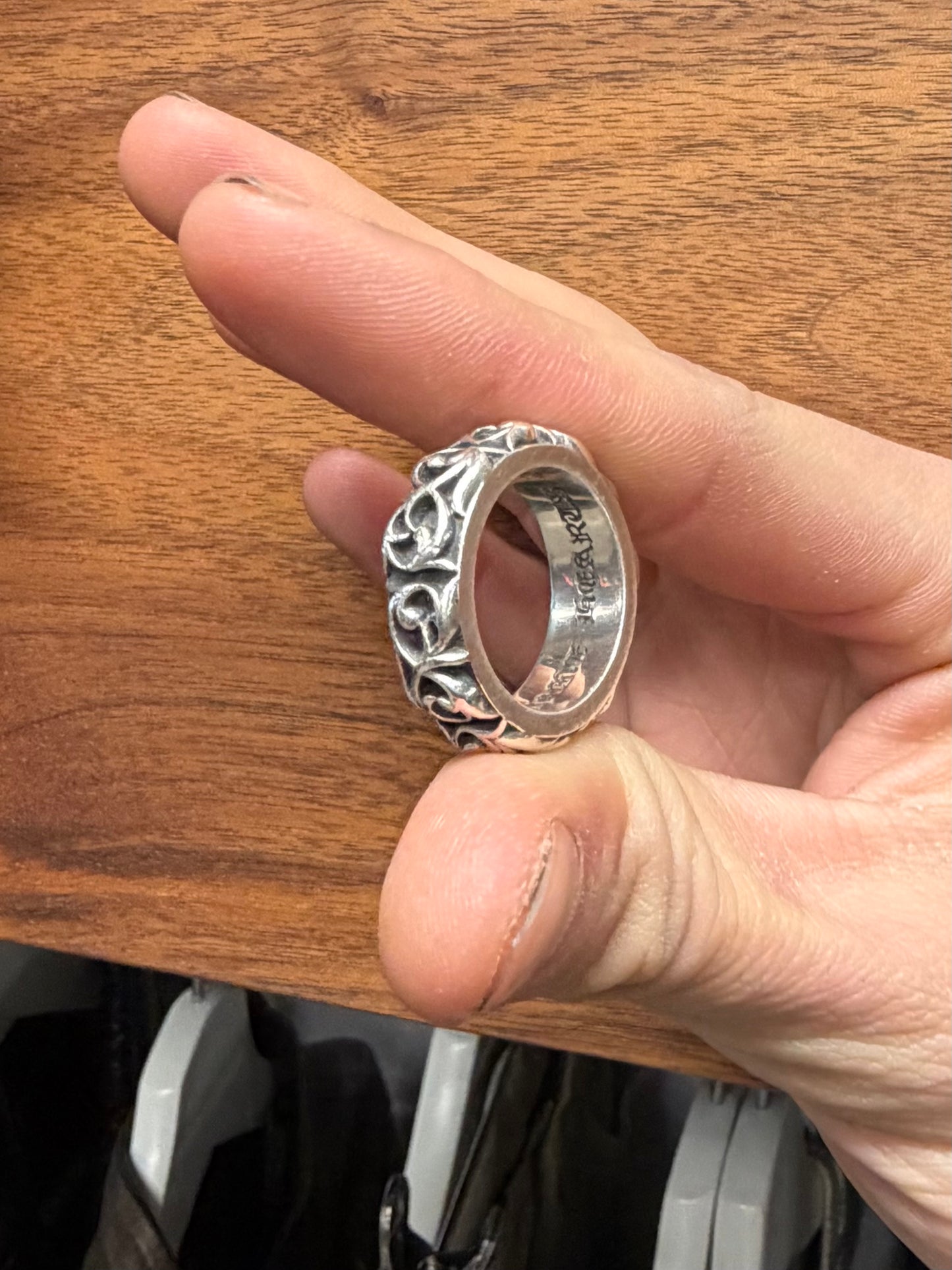 Chrome Hearts ‘Eternity Vine’ 925 Silver Ring