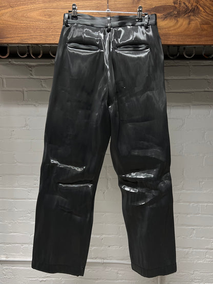 Heliot Emil ‘Liquid Metal’ Silver Pants