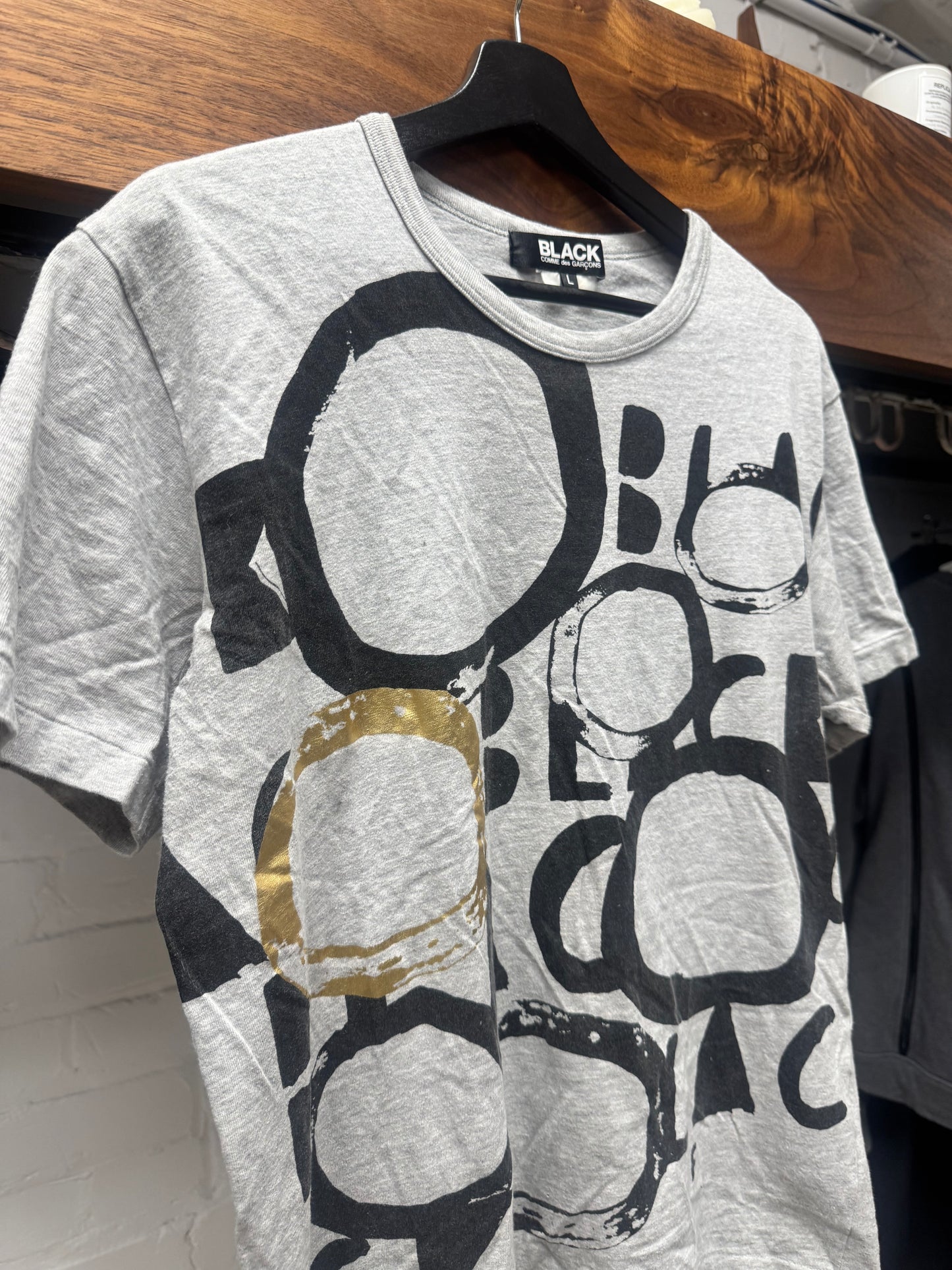 2018 Comme Des Garçons ‘Black’ Graphic T-Shirt