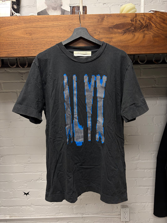 Alyx Studios ‘Digital Logo’ Black/Blue Graphic T-Shirt