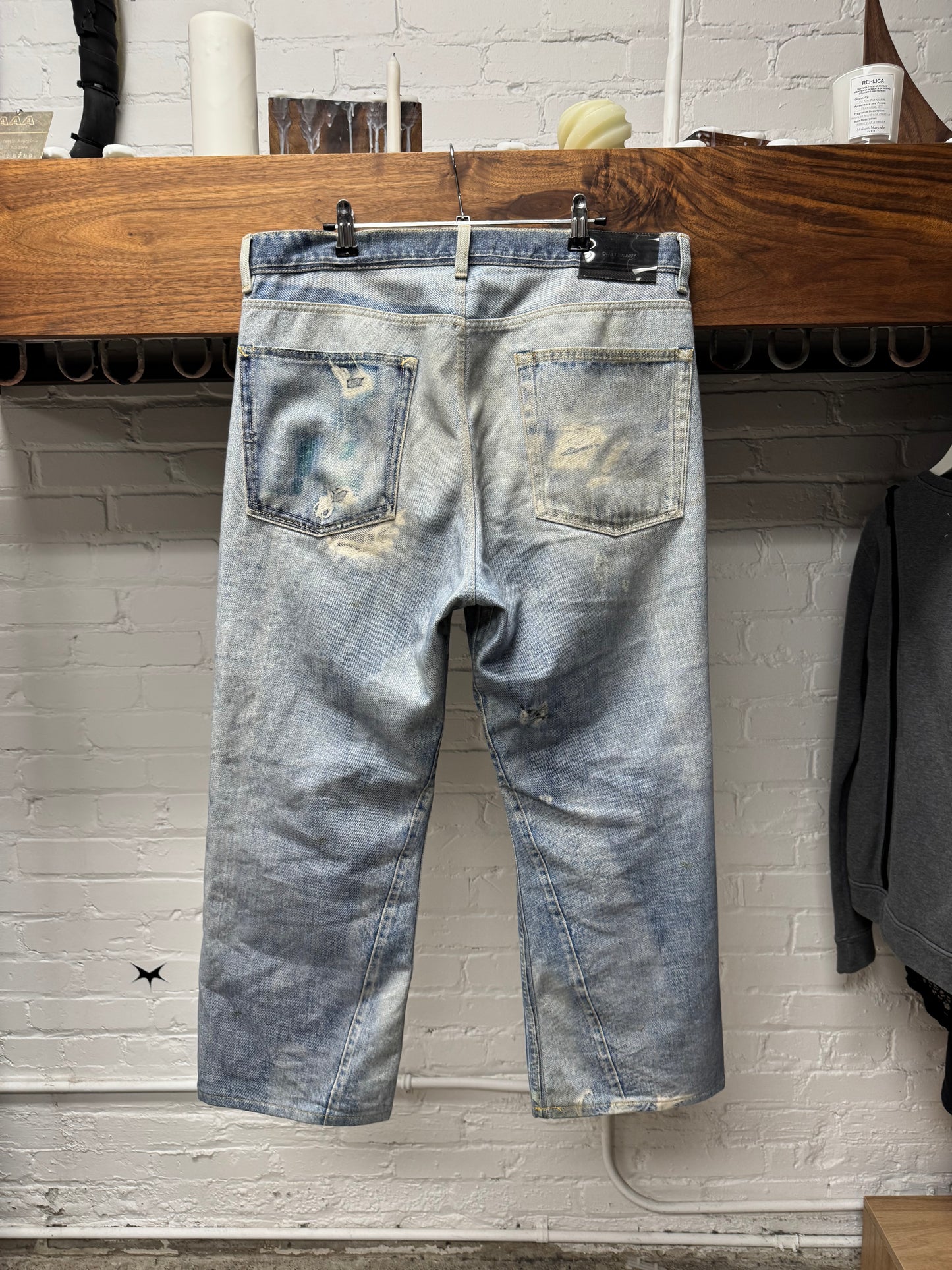 Our Legacy Trompe L’œil ‘Third Cut’ Digitally Distressed Denim